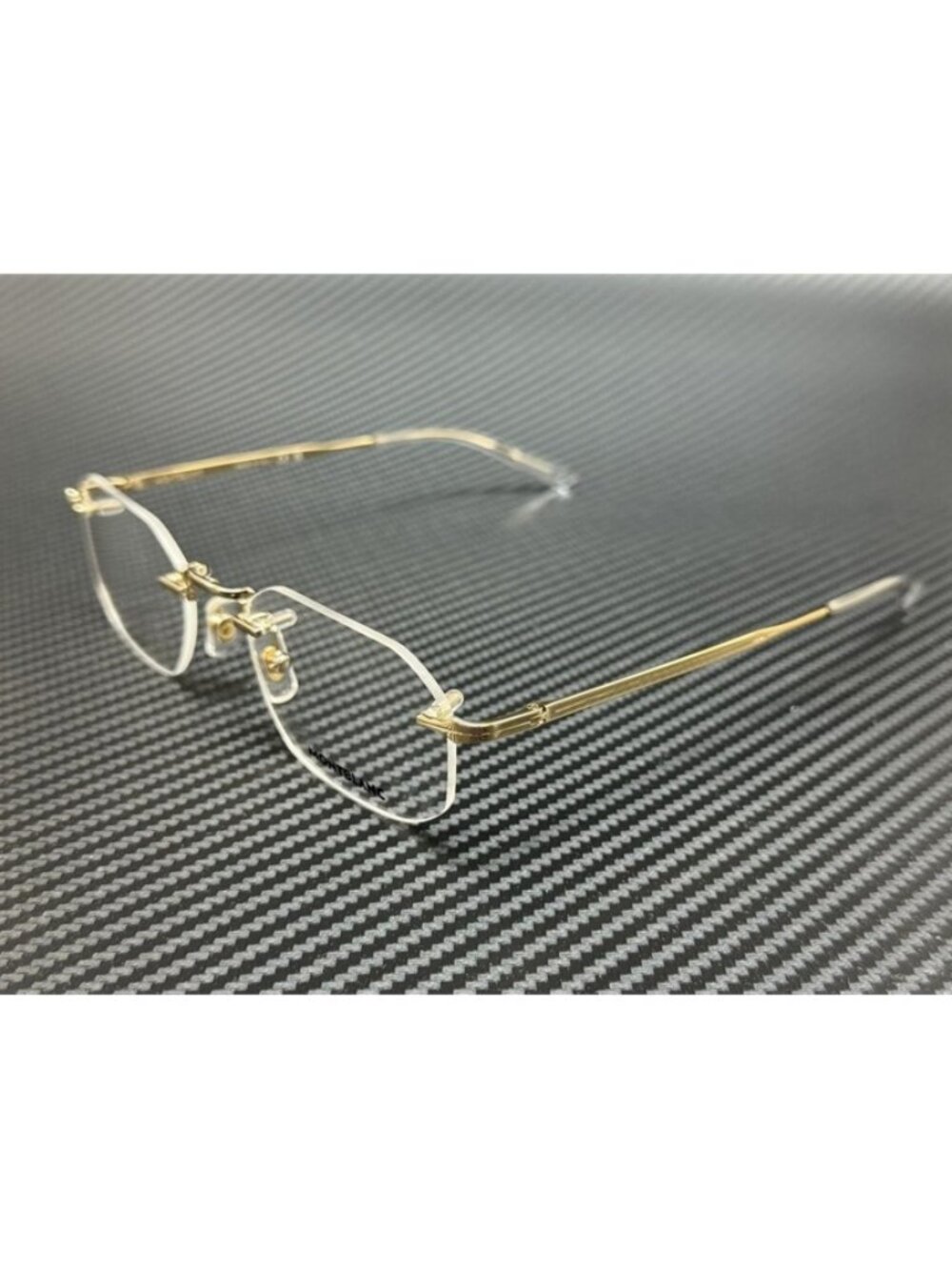 New Montblanc Men Gold Metal Eyeglasses 54-20-145
